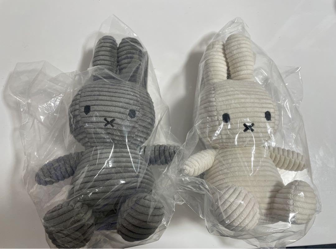 Amazon.co.jp: 【】ミッフィー コーデュロイ ぬいぐるみ 2点セット+ 
