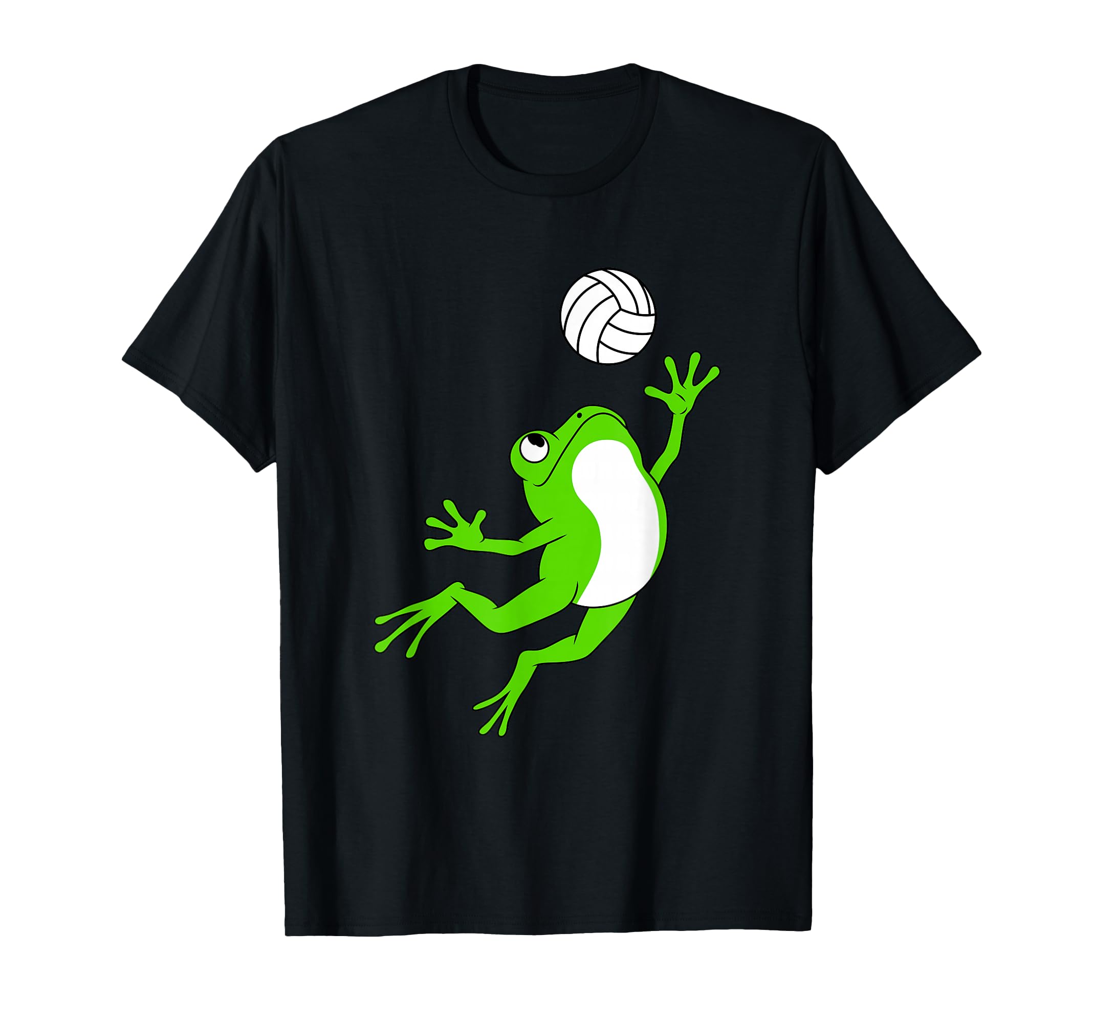 Funny Frog Playing Volleyball T-Shirt