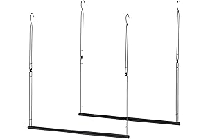 STORAGE MANIAC Adjustable Closet Organizer System Hanging