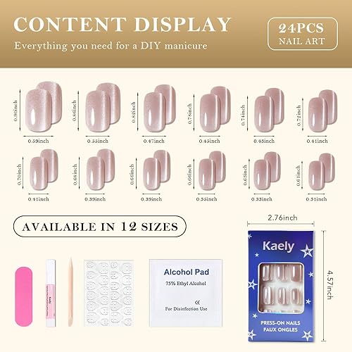 Vista 132 de evpct-Kit de 2 piezas de polvo metálico dorado y plateado con efecto espejo cromado para uñas; pigmento de uñas holográfico iridiscente camaleónico