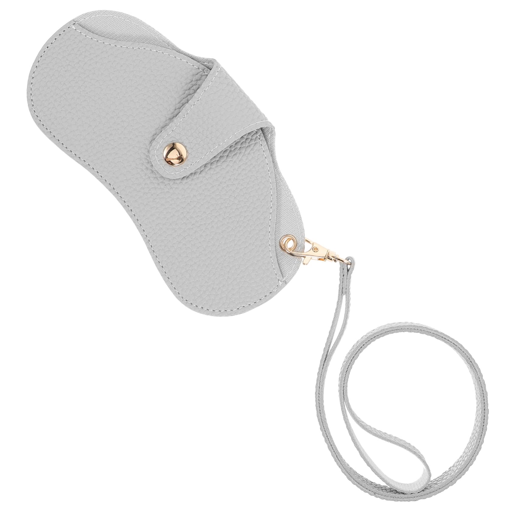 minkissy Portatile per Occhiali Sole Astuccio Appendibile Similpelle e Antigraffio Design Compatto per Viaggi