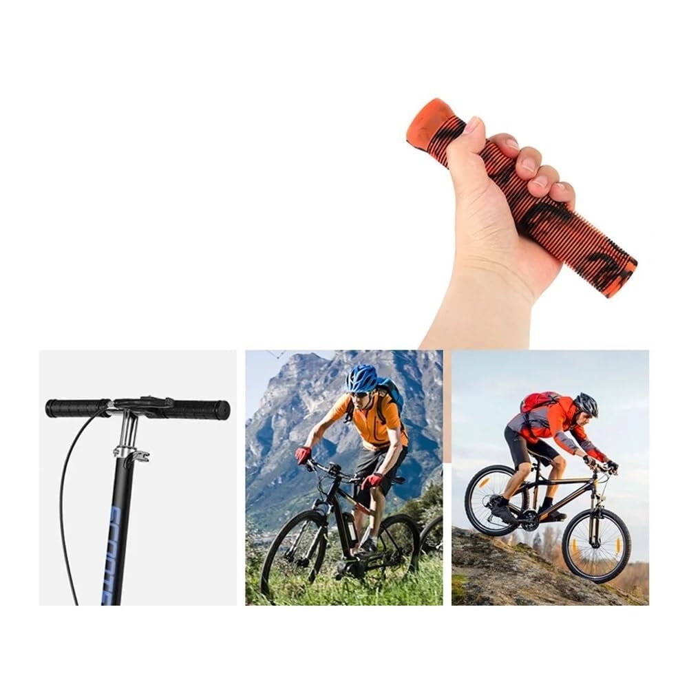 Griffe Zubehör Handgriffabdeckungen Ersatz-Scooter-Griffe Fahrradlenkerabdeckung Für 22,2 Mm Scooter-BMX-Fahrradstangen(Dark Blue)