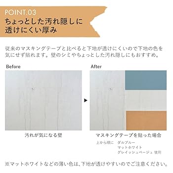 Amazon.co.jp: 壁紙屋本舗 マスキングテープ 幅広 シール壁紙