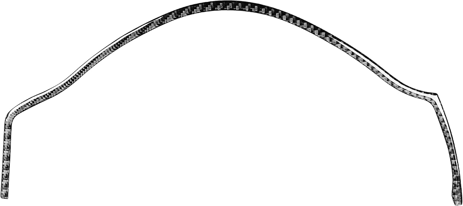 Car Carbon Fiber Accessories Speedometer Surround Protective Cover Sticker Compatible with Toyota 86/Subaru BRZ 2017 2018 2019