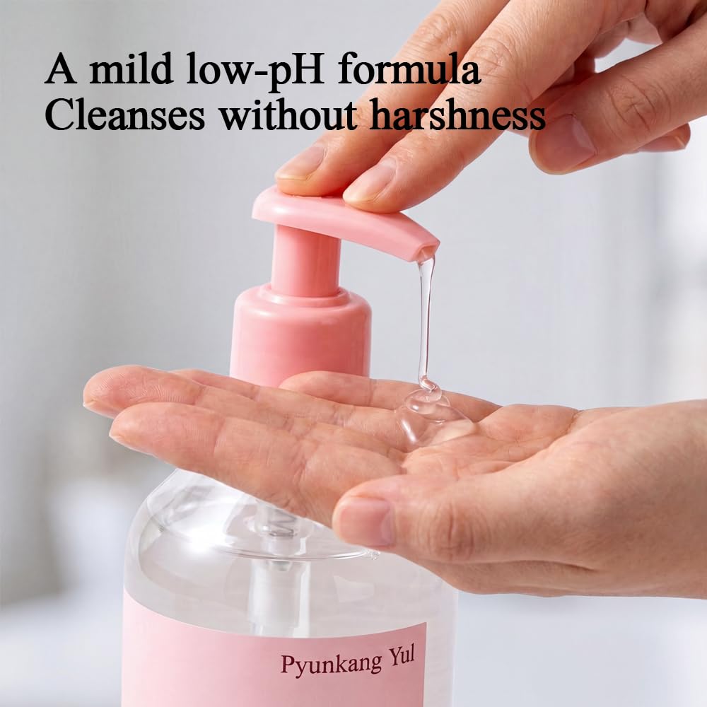 Pyunkang Yul Nettoyant féminin à faible pH avec thé vert, Cica, hydratant pour la santé vaginale des femmes, apaisant, soin d'hygiène intime pour les démangeaisons et la peau sèche, nettoyan, 500 ml