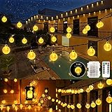 SETIFUNI Battery Operated String Lights,Christmas Lights 50 LED Globe String Lights Set for...