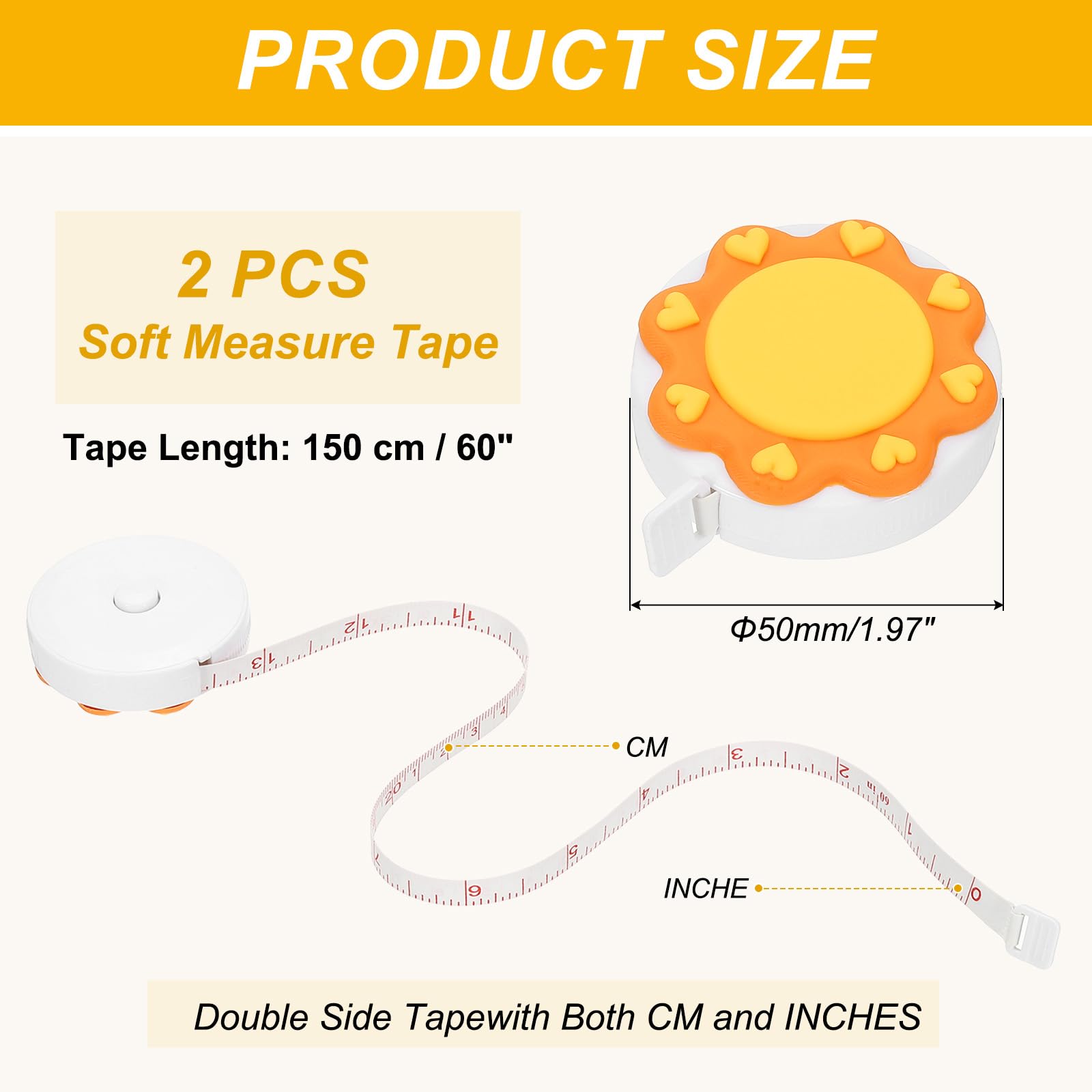 PATIKIL Soft Tape Measure - Image 2