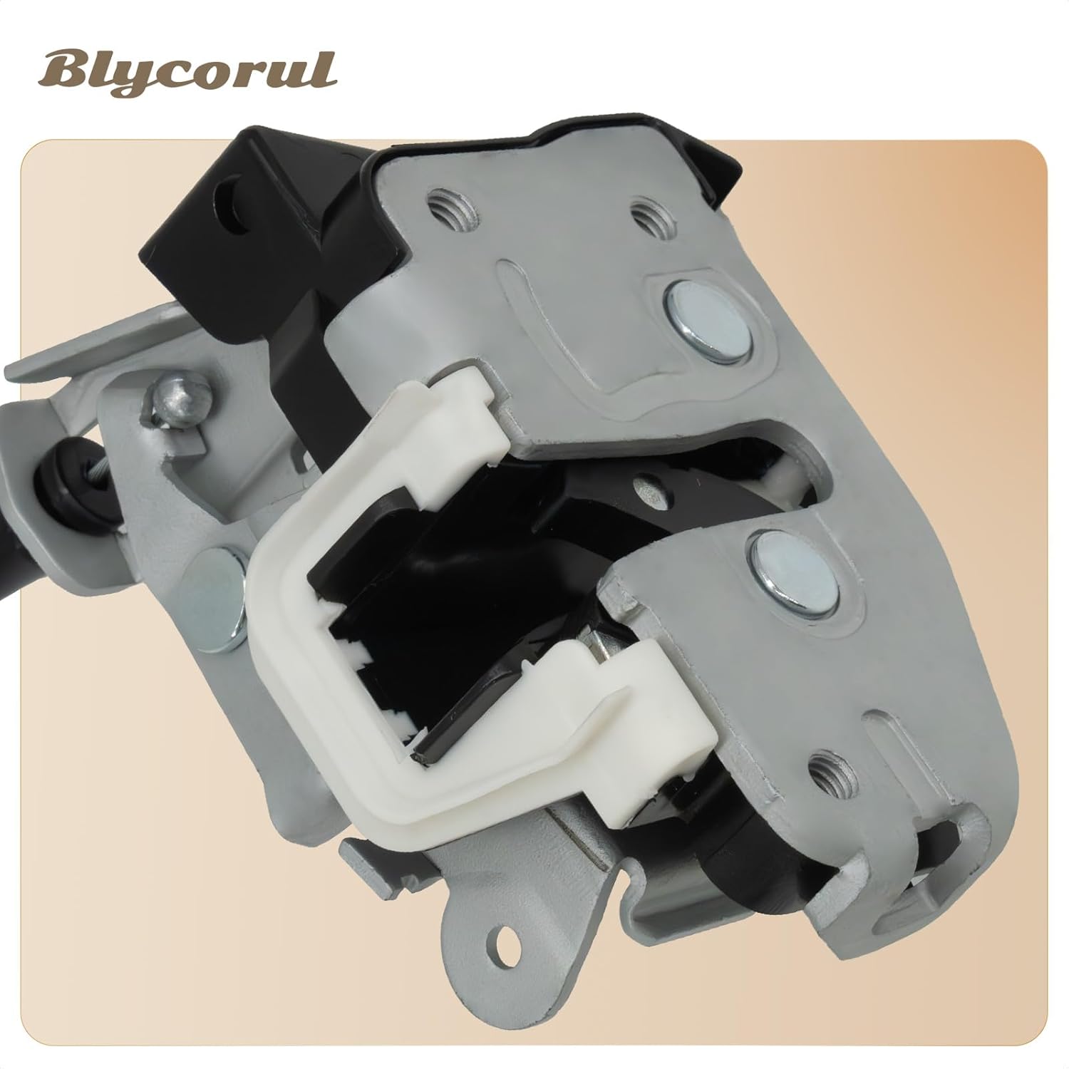 Left Driver Side Rear Cargo Door Latch with Handle for 1992-2019 Ford E150 E250 E350 E450 Econoline Club Wagon Super Duty | Replaces 8C2Z-15431A03-A 6C2Z-15431A03-AA