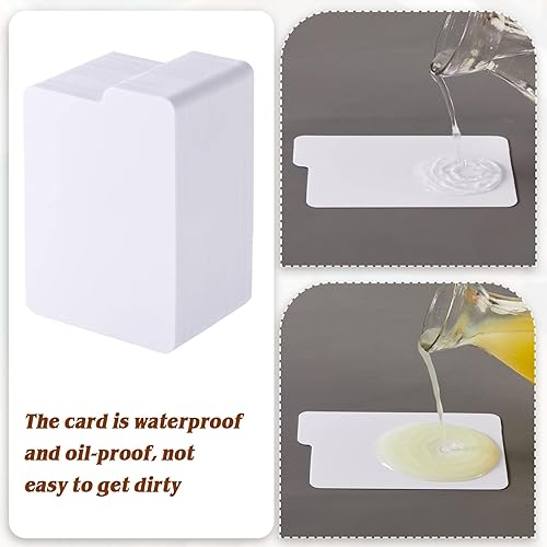 Miniatura 3 de Separadores de tarjetas de plástico para intercambio de tarjetas, organizador de tarjetas blancas para juegos deportivos, negocios, almacenamiento