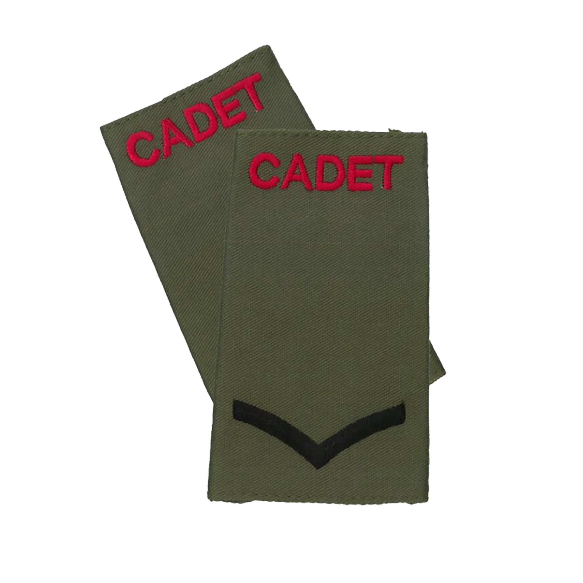 Cl Distribution Men's Green Cadet Rank Slides Pairs British Army Acf/Ccf Lcpl - Lance Corporal
