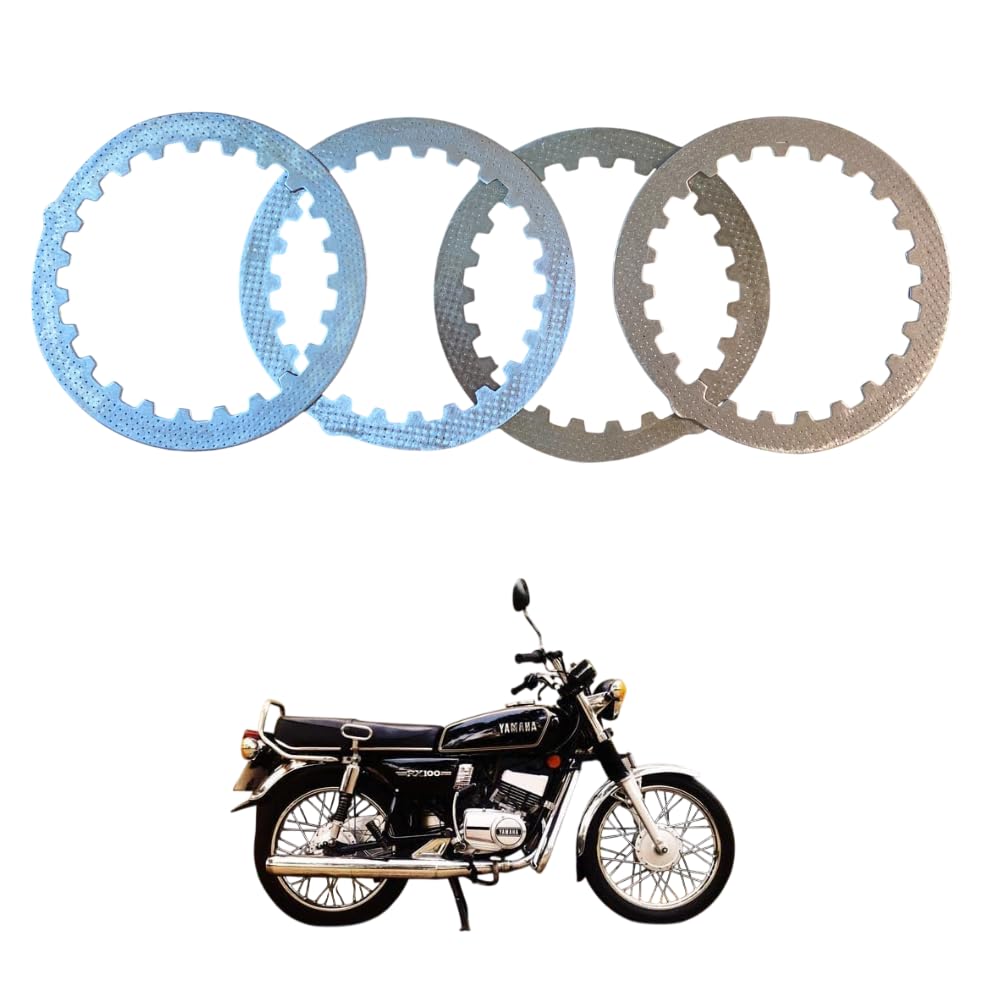 generic Road Religion Steel Plate Set Compatible with Yamaha RX100 (04 Pieces)-picture-22