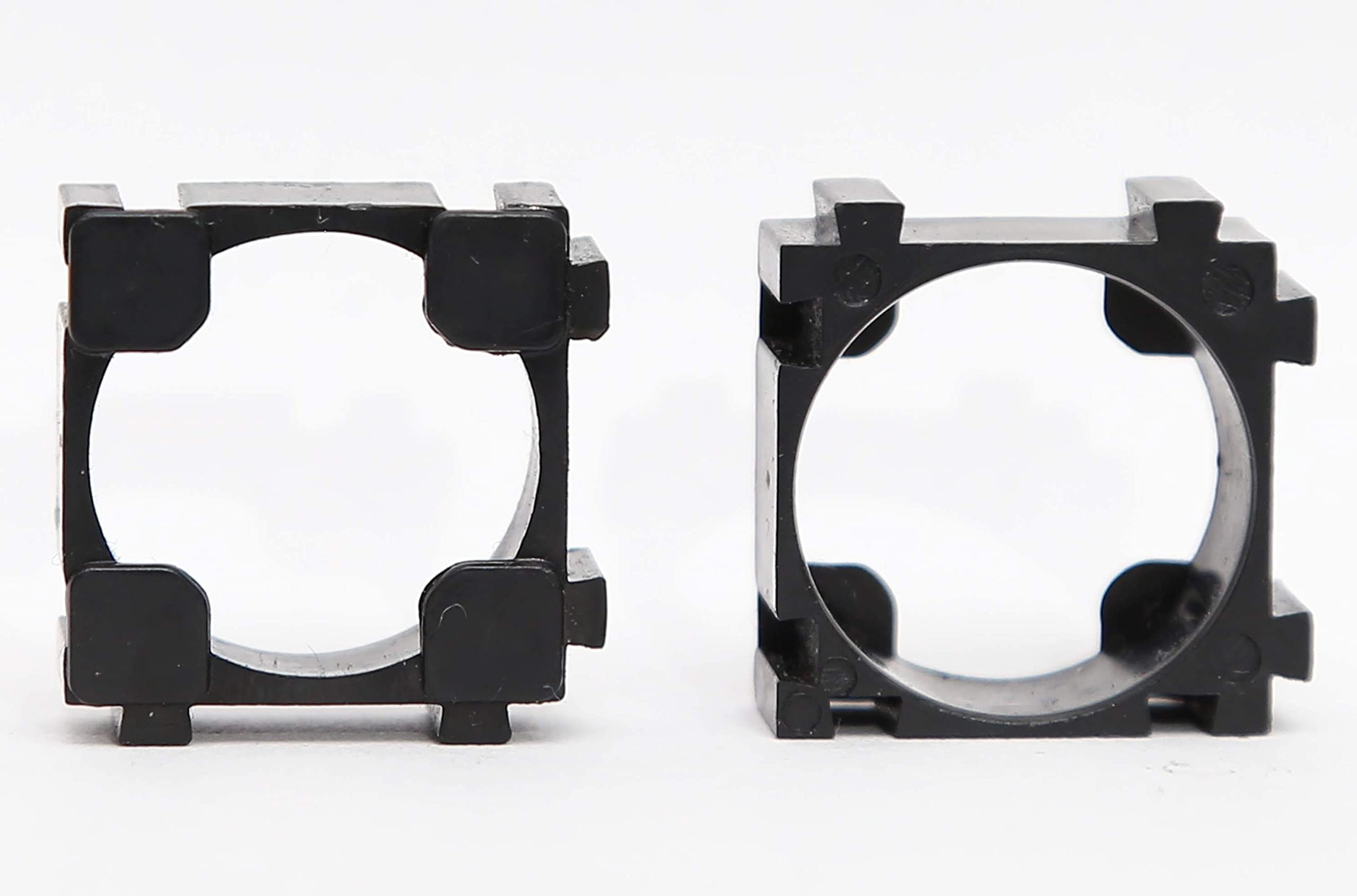 SRD 18650 Lithium ion Battery Holders Spacer Bracket Plastic Cell Holder for Lithium Battery Pack 1p 1x1 Pack of 200pcs