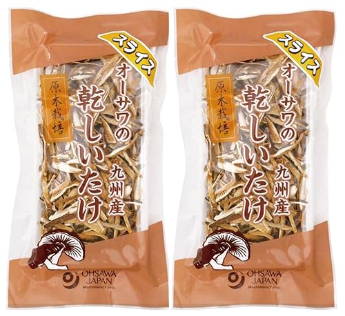 無添加 九州産乾しいたけ(使いやすいスライスタイプ)40g×2個セット★ネコポス便で配送★原材料: 椎茸(大分・宮崎・熊本・鹿児島産)★開封前賞味期限:常温で1年