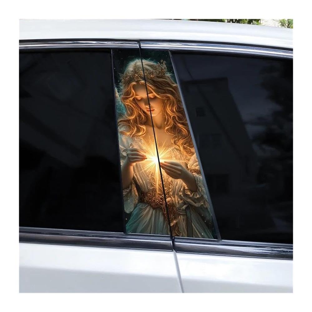 Autocollants voiture Touch Of God étanches pour personnaliser vos trajets quotidiens