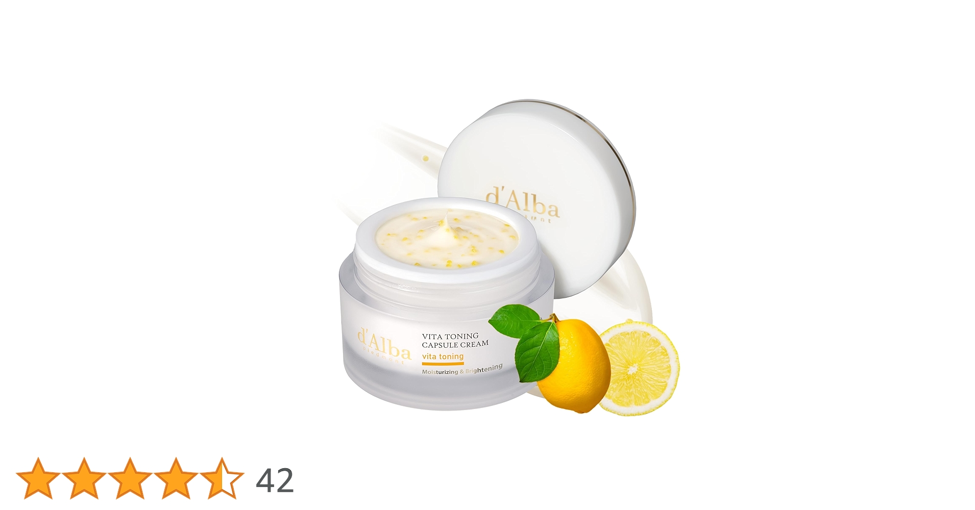 Amazon.co.jp: d'Alba Vititoning Capsule Cream, 1.9 oz (55 g