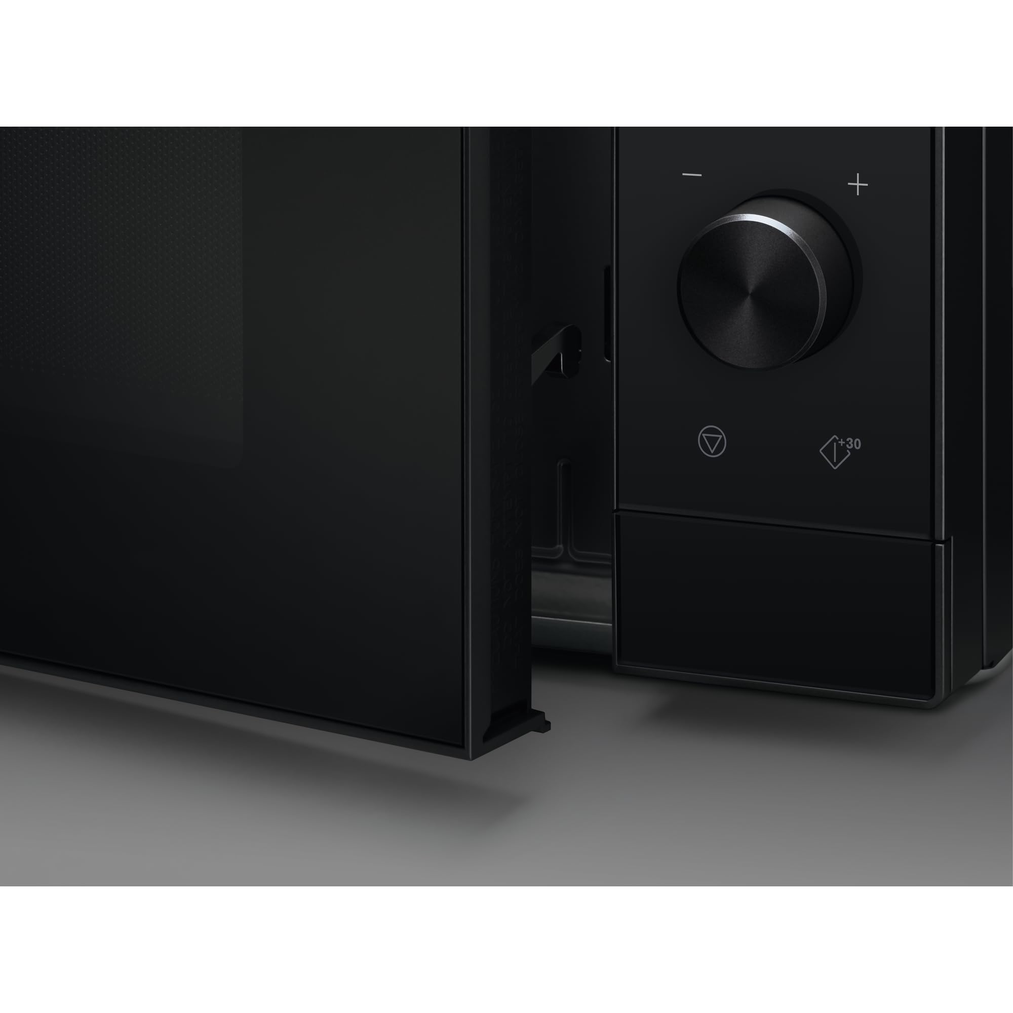 AEG MFB252DB Freistehende Mikrowelle 25L 900W Invertertechnologie Edelstahl-Innenraum Schwarz