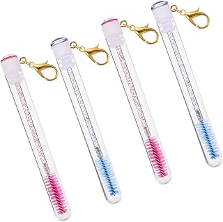 4pcs Empty Mascara Brushes with Tubes Keychai...