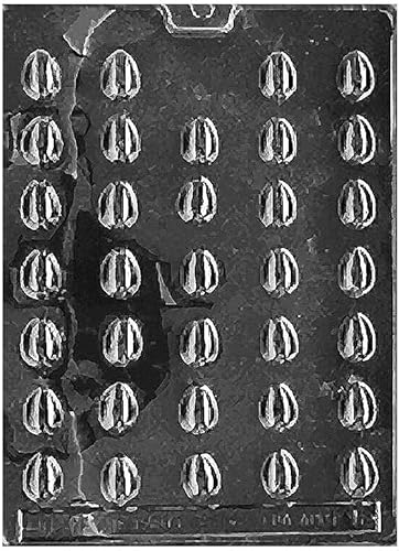 Moldes de chocolate tamaño bocado para huevos pequeños, molde para cupcakes de chocolate, huevos E12, moldes de plástico 8 x 10 1/4 pies.