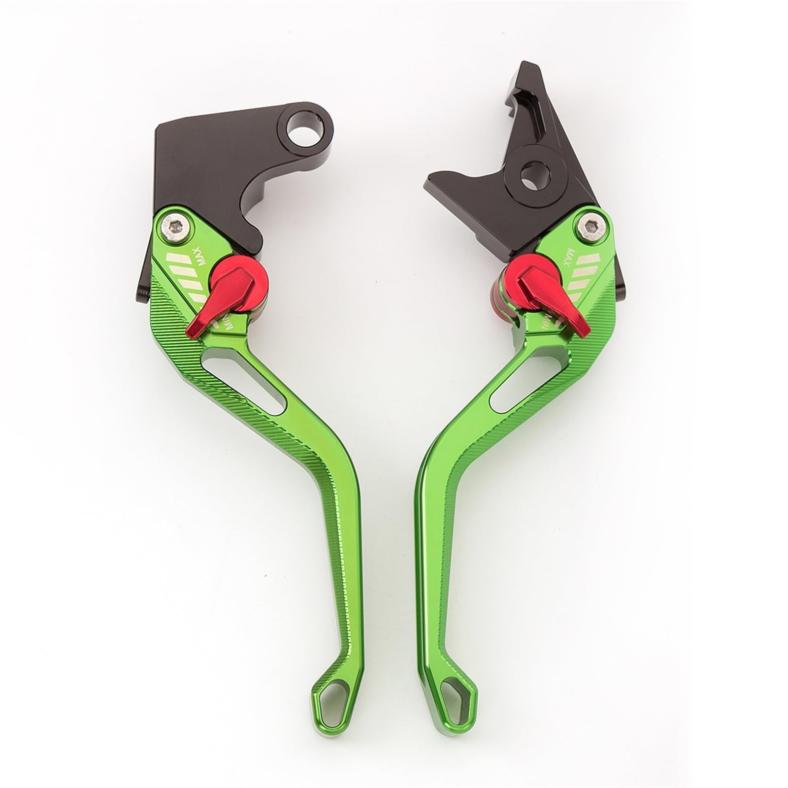 Jeviuwi Short Green Motorcycle Handlebar Brake Lever For Kawasaki For Z750 (Not For Z750s Model) 2007-2012 Adjustable Cnc Aluminum Motorcycle Brake Clutch Lever Handle Grip Motorcycle Brake Clutch Lever(Short Green)