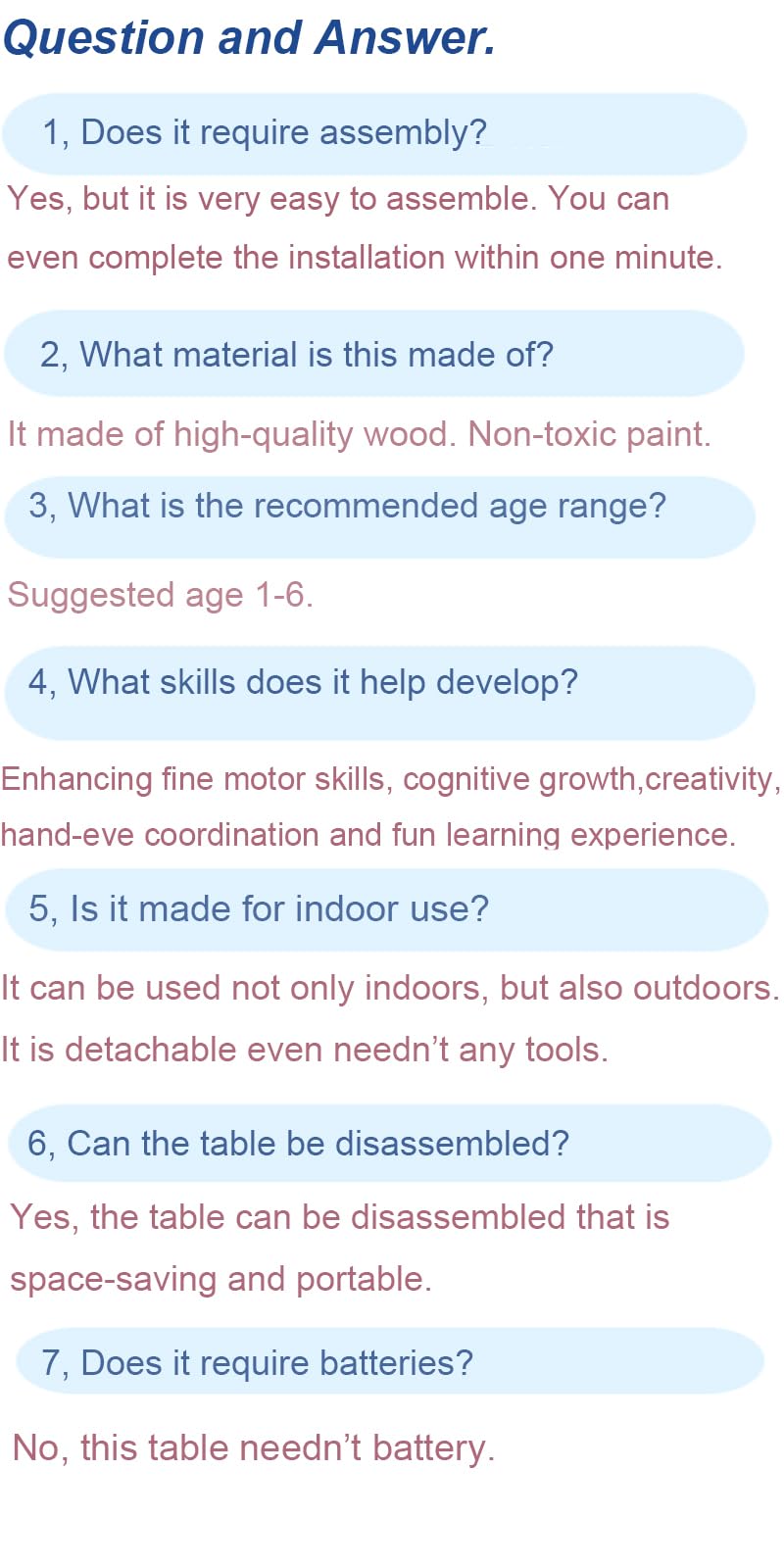 Activity Table, Montessori Toys for 1 2 Year Old Girls Boy Gifts, 7 in 1 Wooden Sensory Play Table for Toddler 1 2 3, Learning Toys for Baby 12-18 Months 1st Christmas Birthday Gifts