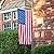 American Flag 3x5 FT Outdoor Heavy Duty 100% Made in USA, USA Flag 3x5 FT 420D Nylon, Sturdy American Flags 3x5 for Outside Longest Lasting, Fade Resistant US Flag 420D Nylon Embroidered Stars, Brass Grommets, Sewn Stripes