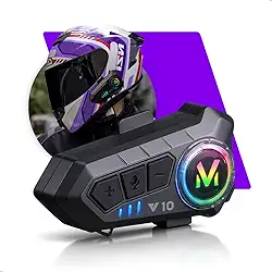 Fone Bluetooth Para Capacete de moto Headset Bluetooth Rbg Intercomunicador Para Capacete Comunicador Bluetooth Para Moto Sem Fio