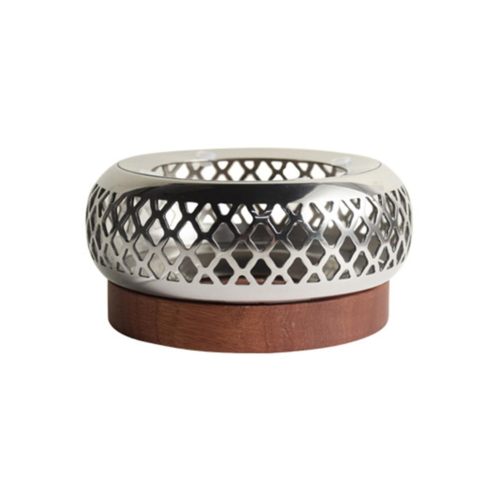 MALSSE Unique Designs Stainless Steel Teas Warmer Teapot Stand Ensures Stable Heat Retention for Teas Enthusiasts Warmer for Gatherings