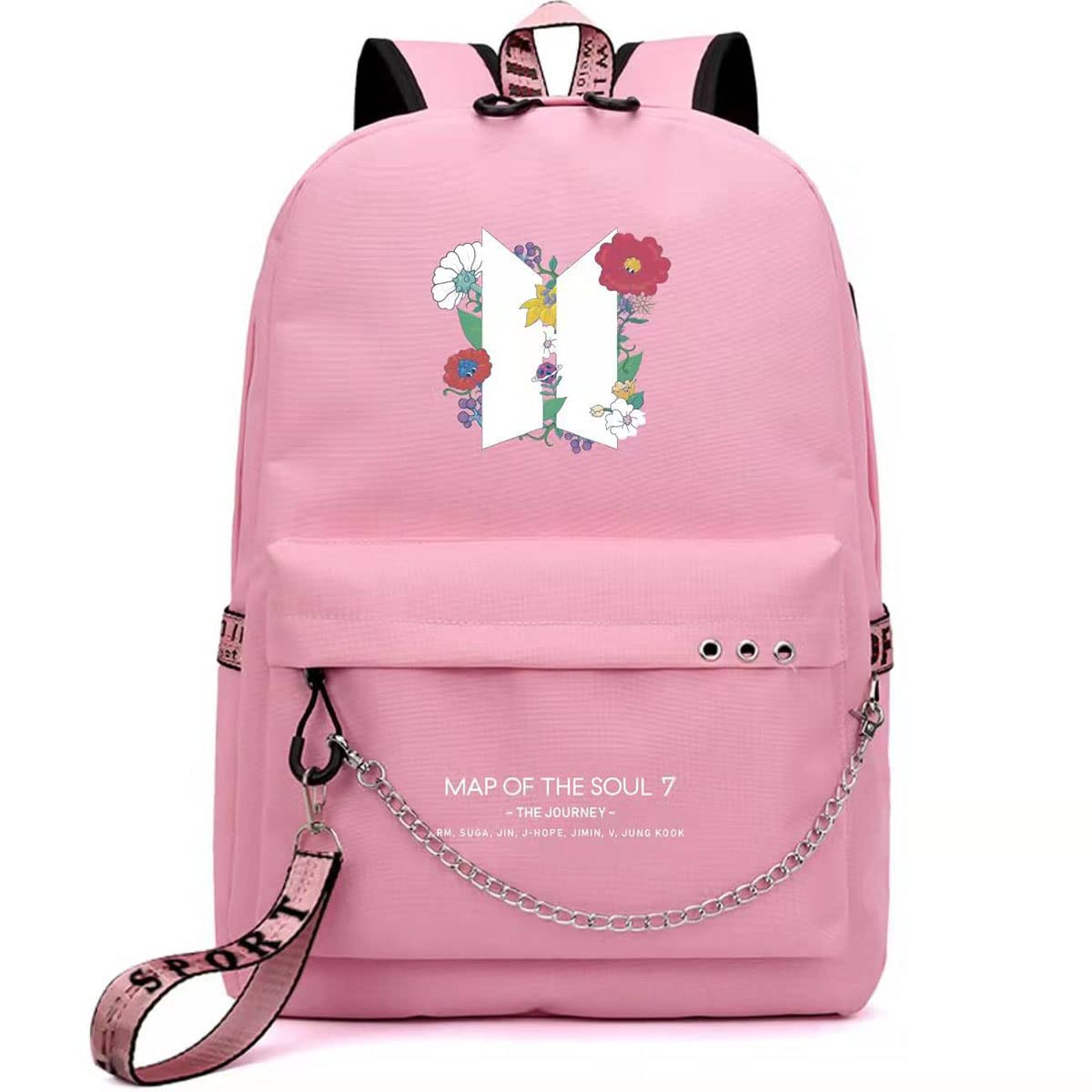 Kpop Concert Backpack Bag Purse for Girls Boys K pop Merch Merchandise V SUGA Jimin Jin Jungkook Jho