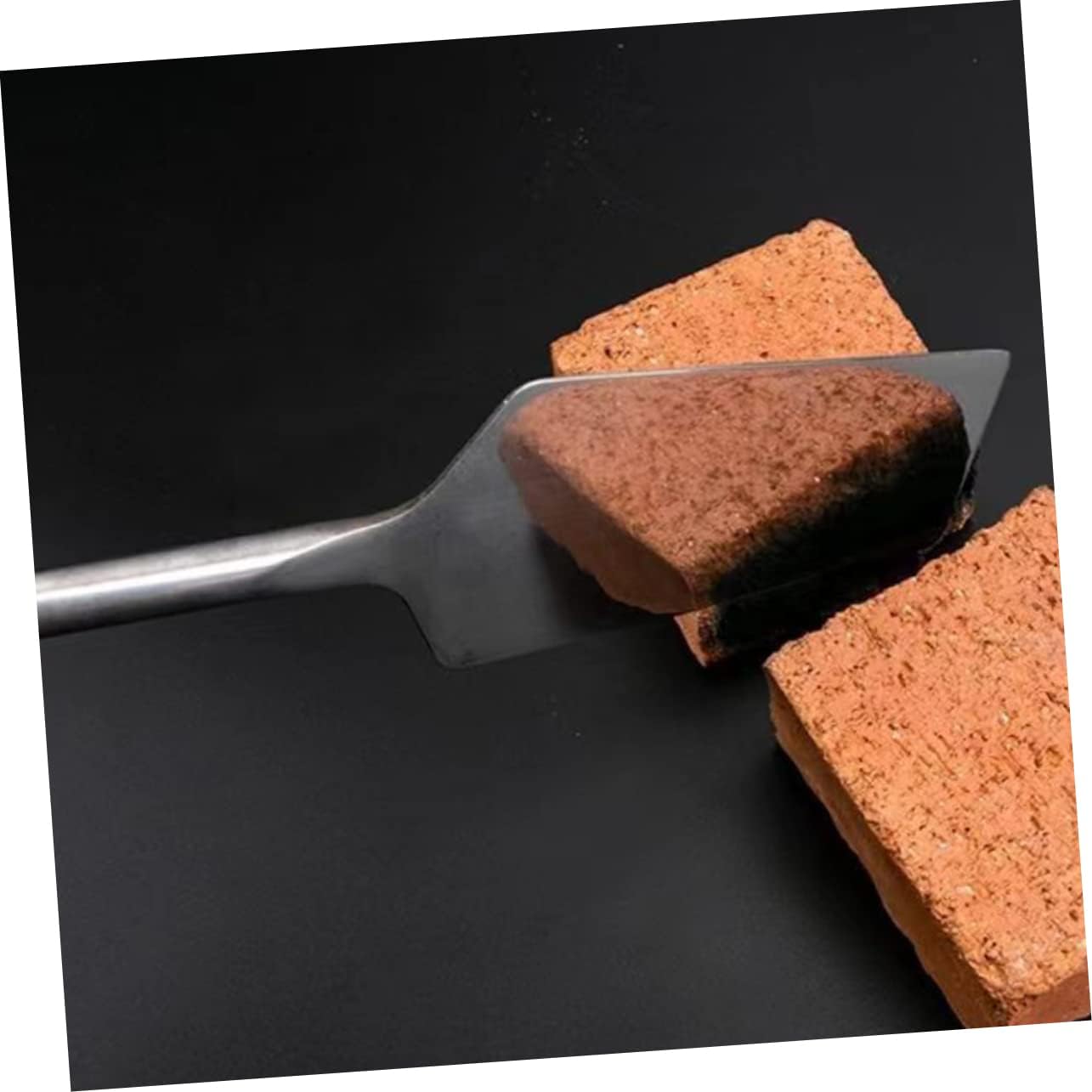 VILLCASE Stainless Steel Brick Knife Set Mason Trowel Corner Trowel Bricklaying Tools Flat Concrete Edger Heavy Duty Construction Spade