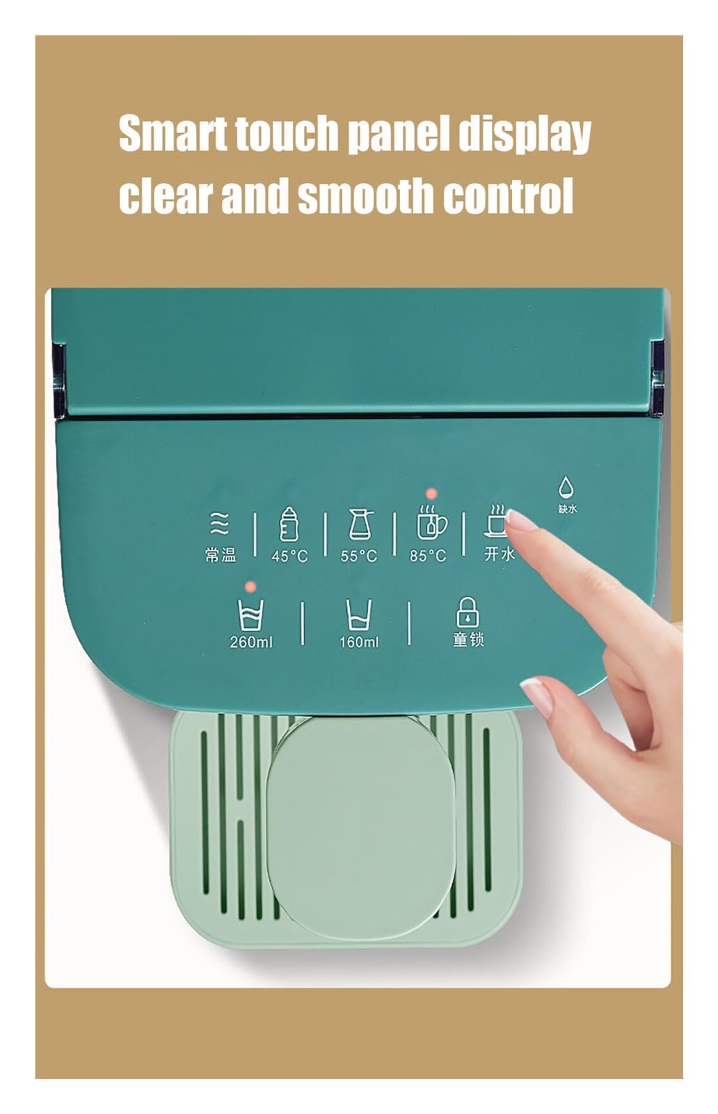 Distributore istantaneo di acqua calda, 3 l, dispenser di acqua da tavolo istantaneo da cucina, erogatore elettrico per acqua domestica, interruttore con sensore automatico per il trattamento