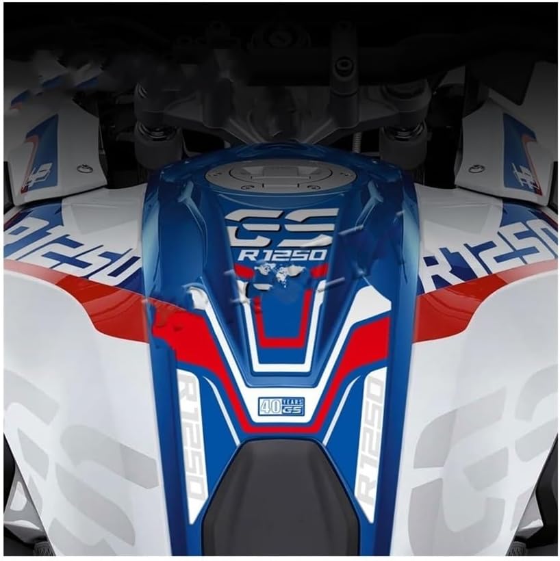Fuel Tank Sticker for B&MW R1250GS 2019 2020 2021 2022 3D Motorcycle Fuel Tank Pad Stickers Protection Decals Accessories Oil Gas