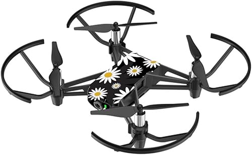 MightySkins - Pegatina para piel (compatible con DJI, 100 unidades), color negro), DGTEL-Daisies
