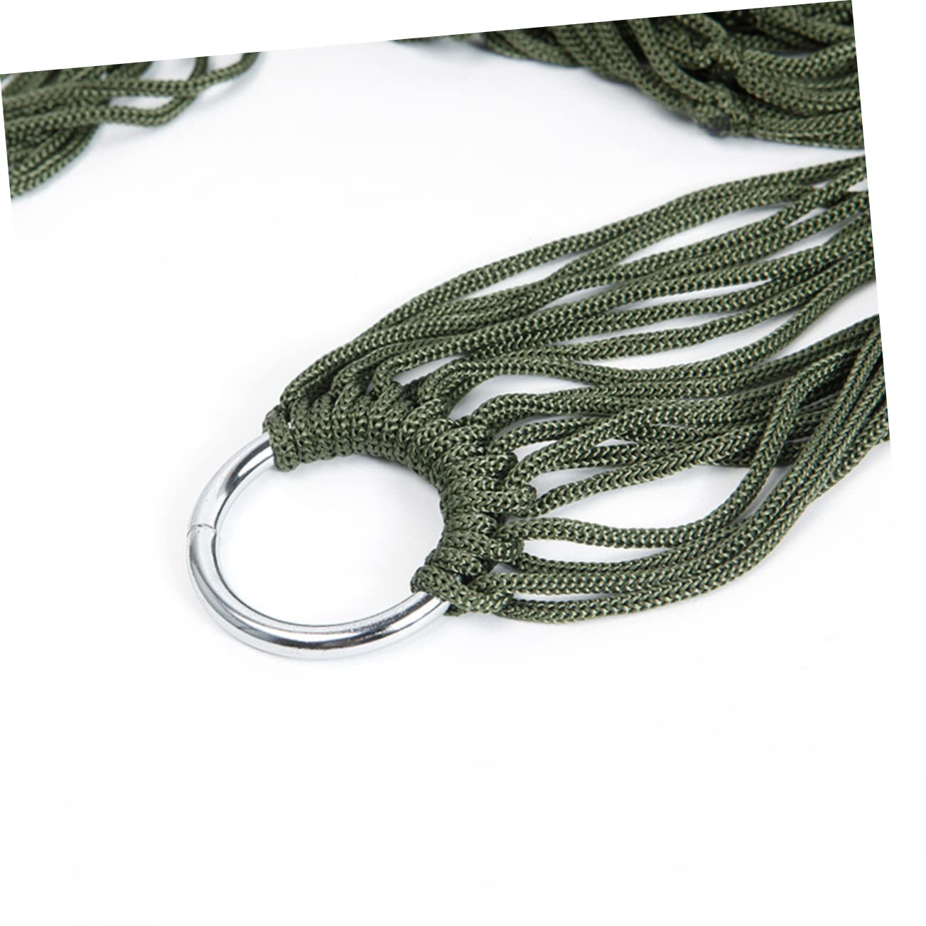 BESPORTBLE 4pezzi Hammock Portatile Nylon Resistente Letto Sospeso per attività Outdoor per Campeggio Escursionismo e Relax Giardino
