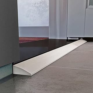 JLXJYS Floor Transition Strip for Doorway Edge/Bathroom, Entry Threshold Ramp, Threshold Reducer for Flooring (Size : 50cm(19.6in))