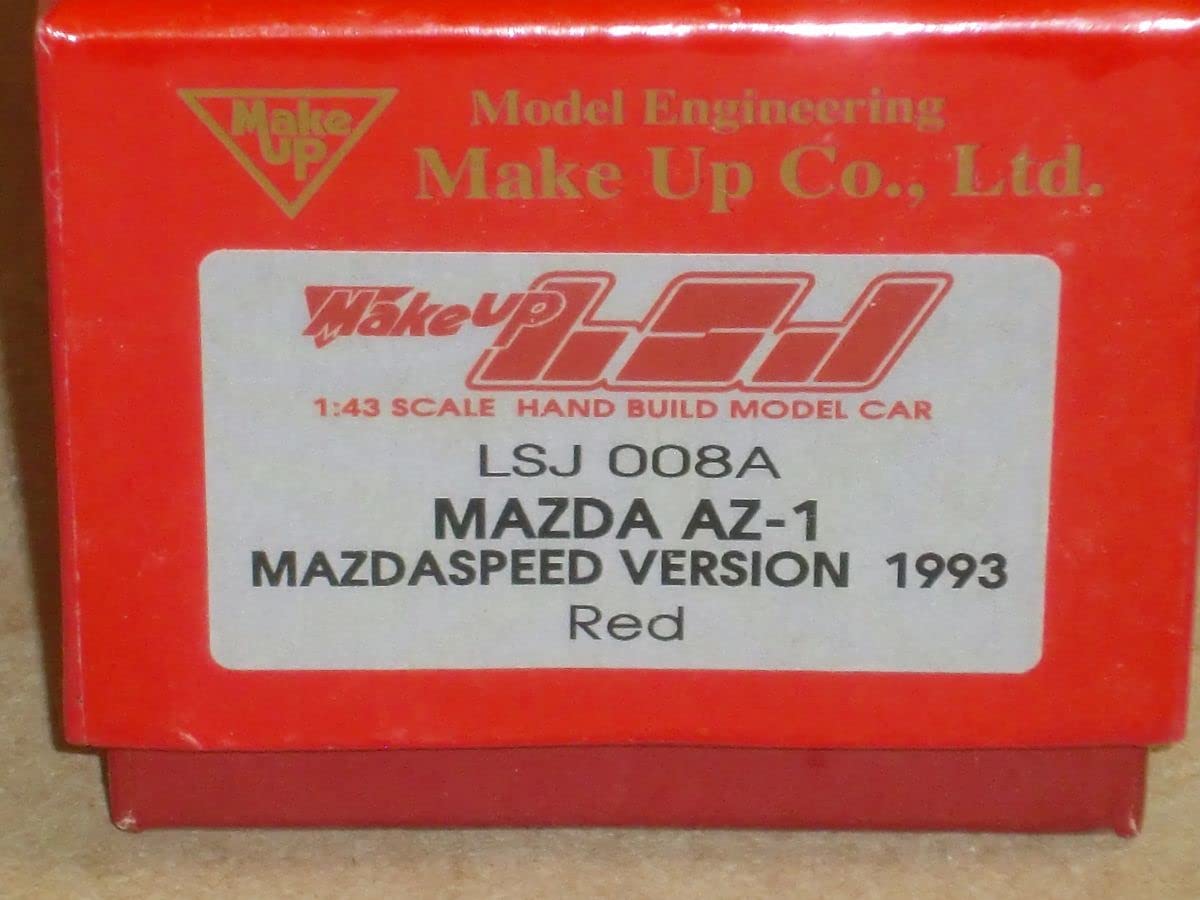Amazon | 1/43 MAKE-UP MAZDA AZ-1 MAZDASPEED VERSION 1993 赤