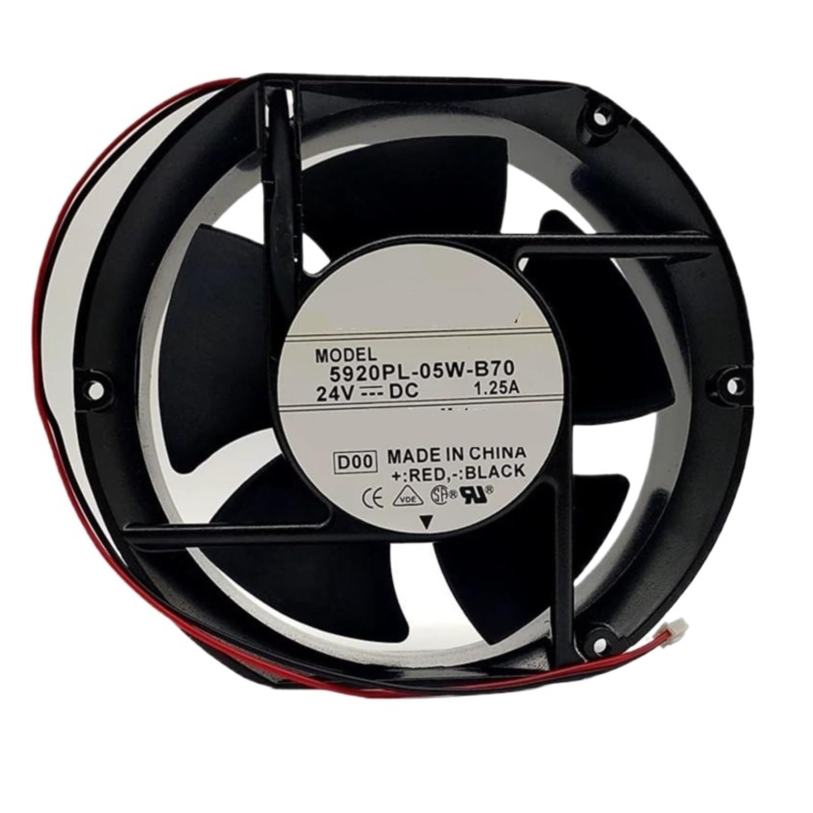 MGIMGFKZD 172mm Fan 5920PL-05W-B70 17251 Fan 24V 0.95A 17CM