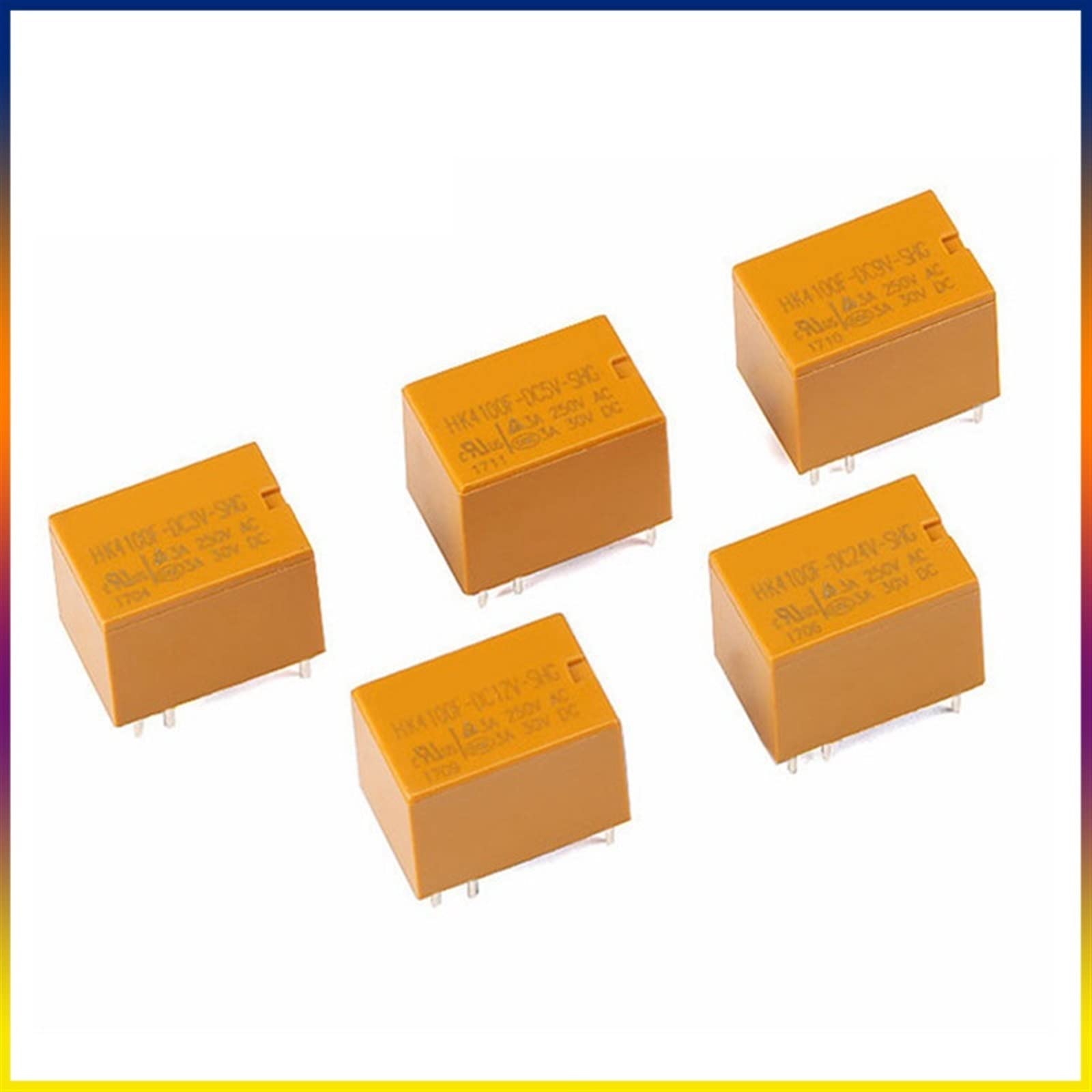 Relais de puissance HK4100F-DC9V-SHG 3A composant électronique à souder