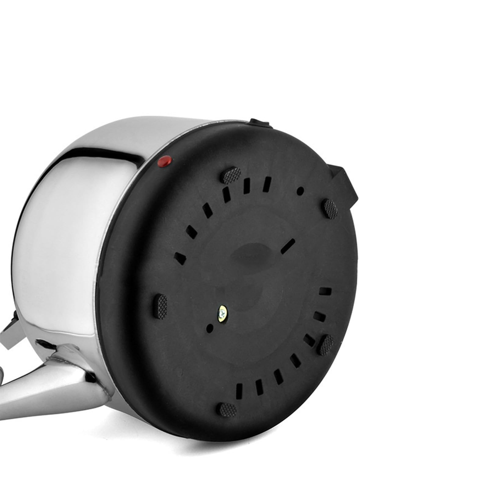 Hervidor de agua de gran capacidad, acero inoxidable 304 cepillado, mango anti-escaldaduras, apagado automático, 1500 W, 8 L, plateado, 8 L