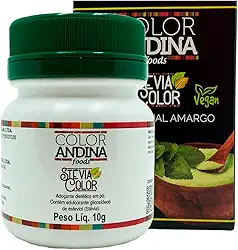 COLOR ANDINA FOOD - Adoçante Stévia 10g | Color Andina | 100% Natural
