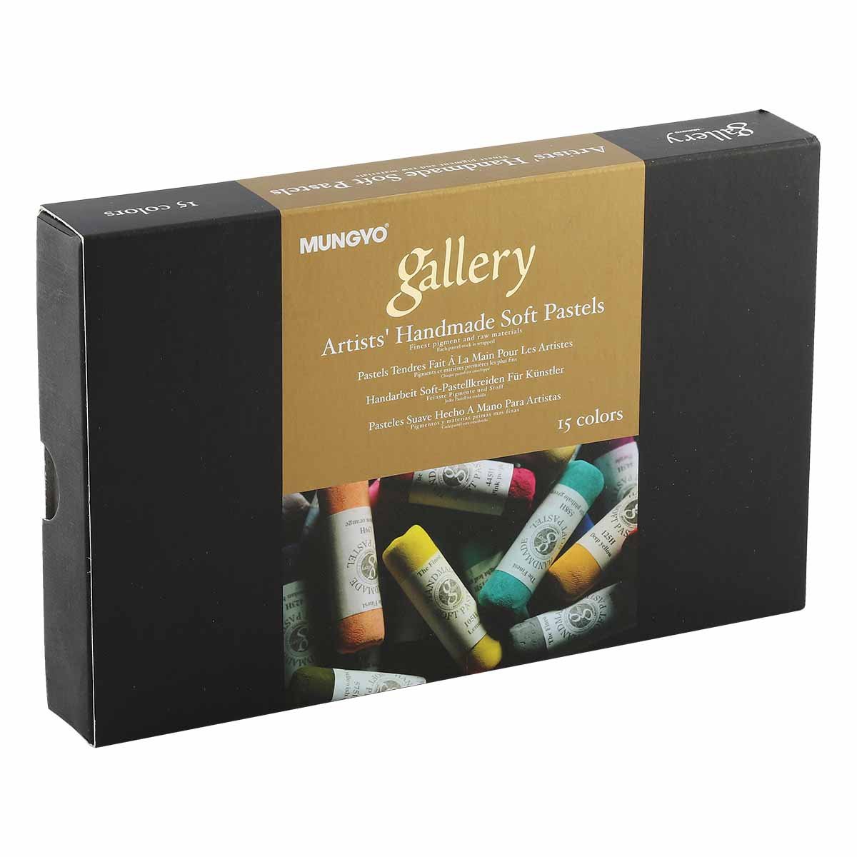 Amazon.com: MUNGYO MPHM-15 Gallery Artists' Handmade Soft Pastels