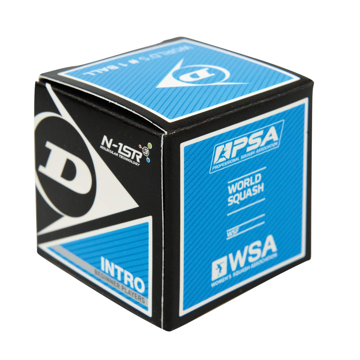 DUNLOP Squashbälle Intro blau für Einsteiger und Hobbyspieler Speed schnell