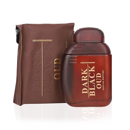 META-BOSEM Dark Black Oud, Colonia Eau de Toilette en aerosol natural para hombre, aroma masculino fresco, gran regalo de vacaciones, para uso