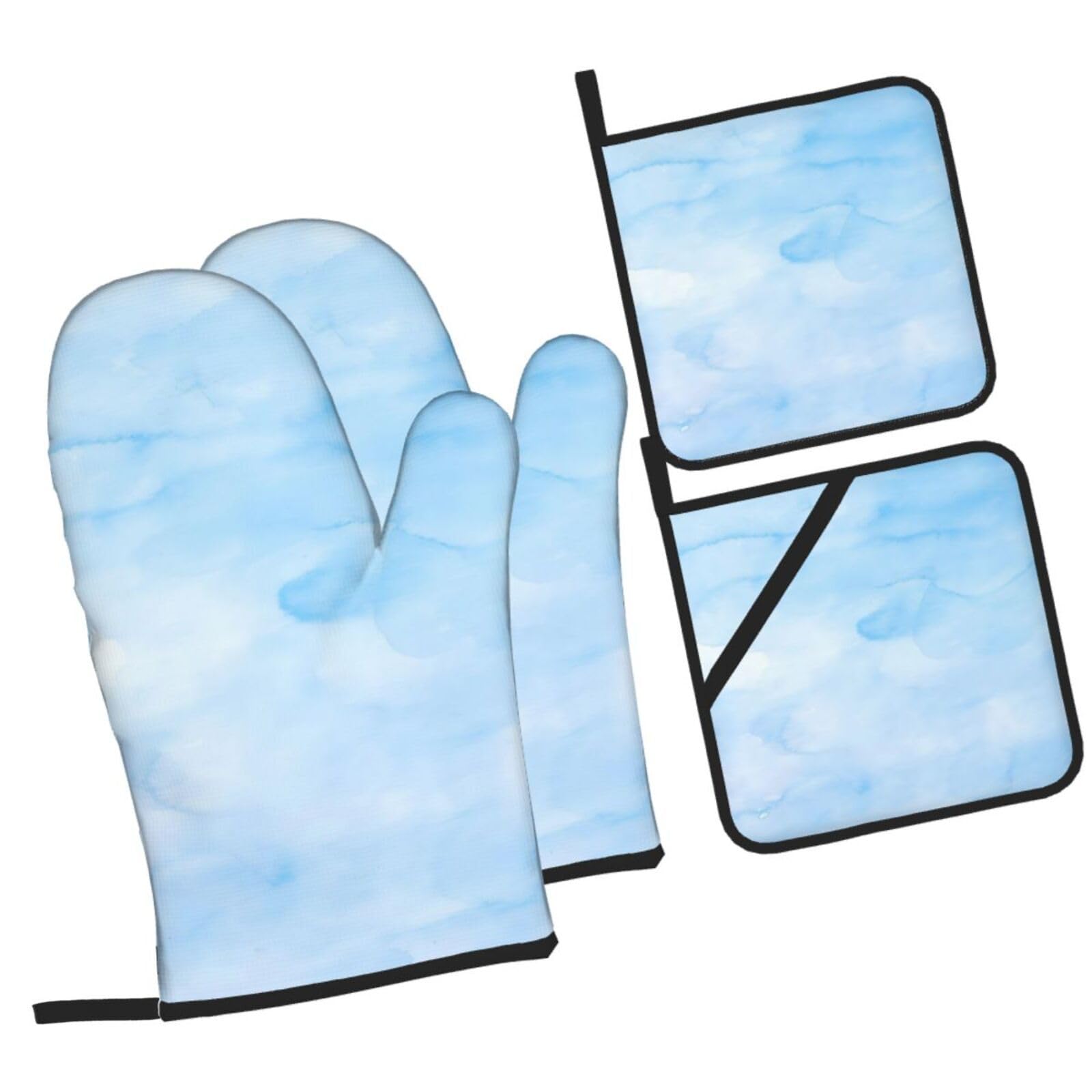 Maniques de Cuisine Gants de Cuisson Lavable en Machine Facile a Nettoyer