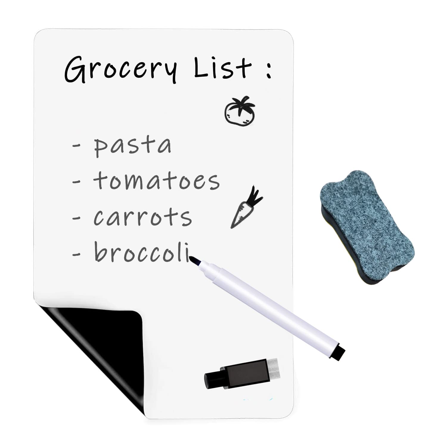 Party Propz Fridge Notepad with Pen 1pc White Board