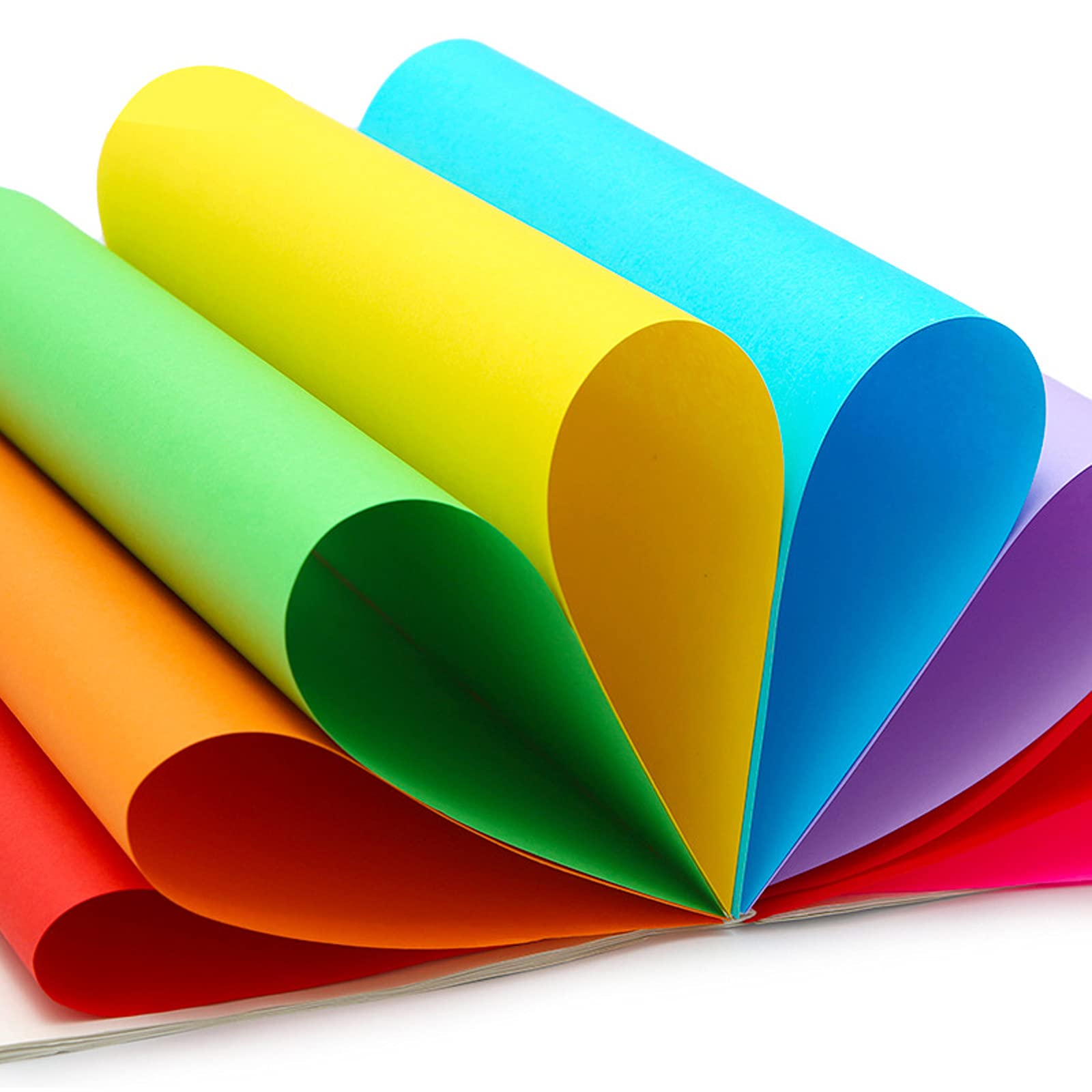 Carehabi Papier Kolorowy, Papier, Wielokolorowy, 100 arkuszy, A4, 80 g/m²