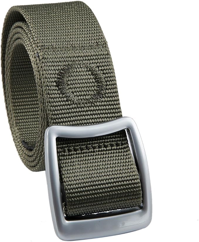 Men's Nylon Tactical Duty Belt Webbing Military Style Belts for Men