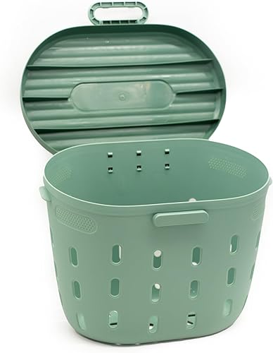 Miniatura 11 de Vego Garden Compostador de gusano en el suelo, contenedor de compostaje para granja al aire libre, 8 galones, sistema de compostaje sin BPA para Lima