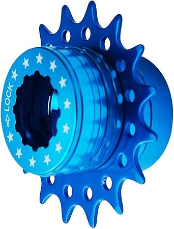 Cervus Singlespeed-cassetteombouwset voor starrrunning fietsen  (fixiewielen), compatibel met Shimano 18T, blauw : Amazon.nl: Sport \u0026  outdoor