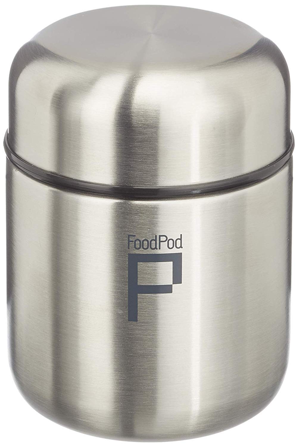 Grunwerg Stainless Steel Vacuum Insulated Leakproof FoodPod Capsule 6 Hot 24 Hours Cold Food Pod 280cc, 280ml