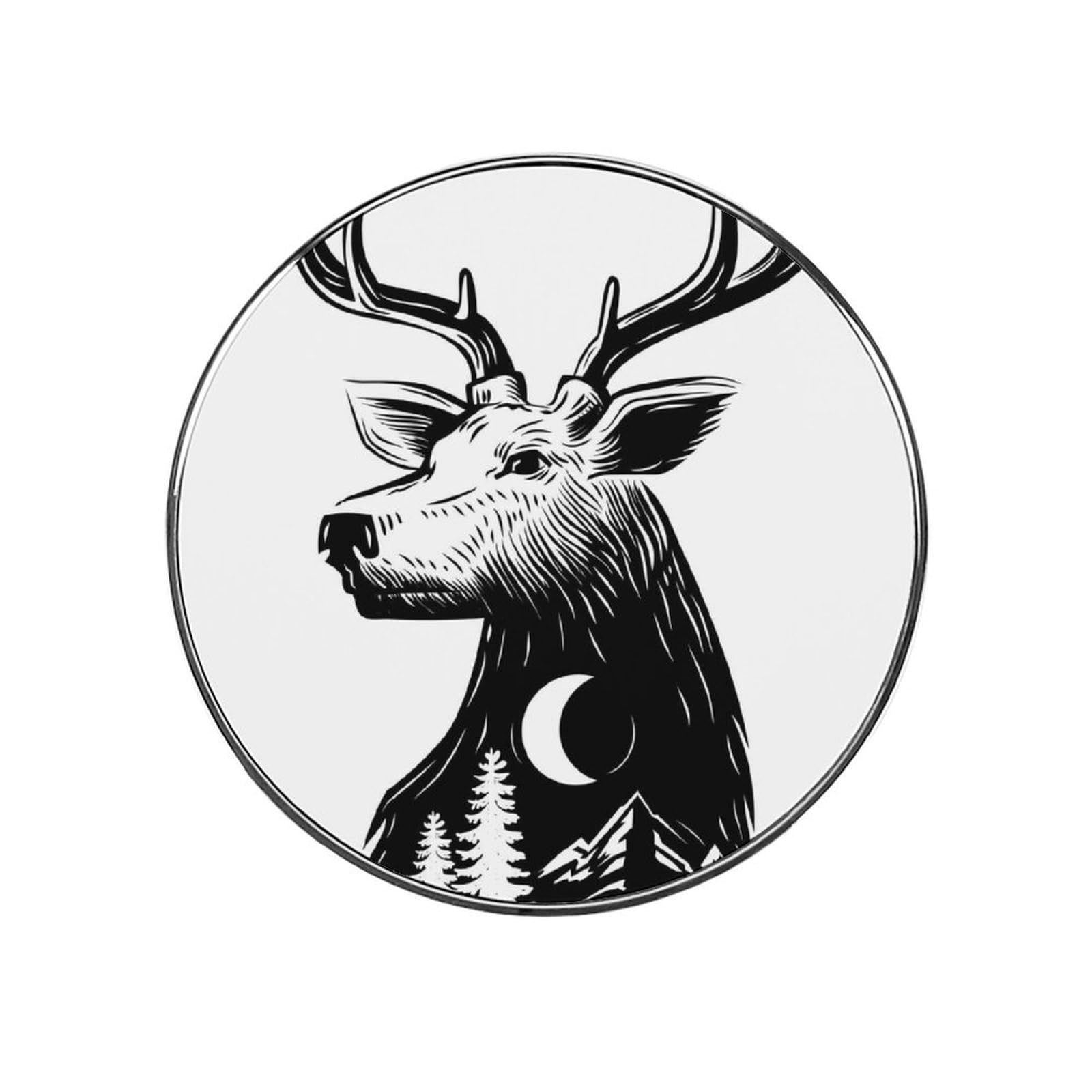 Elk Alloy Fridge Magnet For Office Cabinet Refrigerator Whiteboard Photo